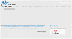 Desktop Screenshot of krooneliefting.nl